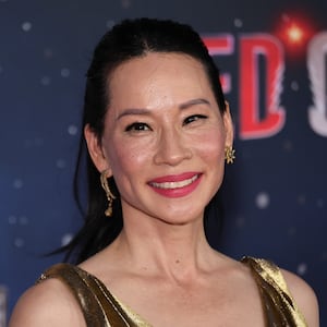 Lucy Liu attends the "Red One" film premier in November in New York City.