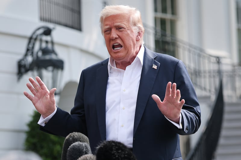 Michael Wollf said that President Donald Trump is "a little afraid about what might be out there.”