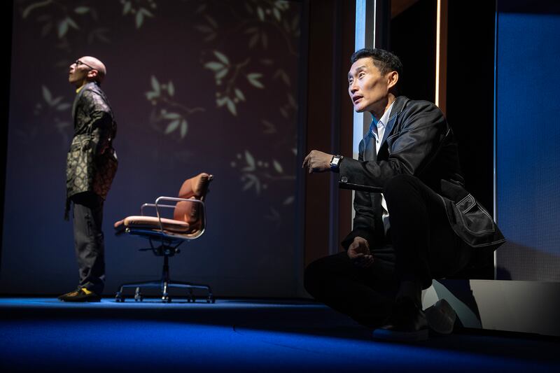 Francis Jue and Daniel Dae Kim in 'Yellow Face'