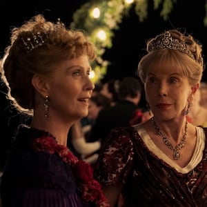 Cynthia Nixon and Christine Baranski