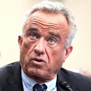 Robert F. Kennedy Jr. testifies before a House Appropriations Labor, Health and Human Services, Education, and Related Agencies Subcommittee hearing on the Department of Health and Human Services budget, on Capitol Hill in Washington, D.C., U.S., May 14, 2025.