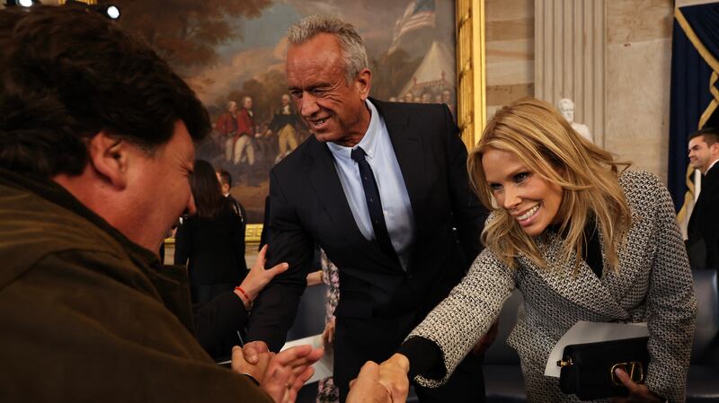 Robert F. Kennedy Jr. and his wife Cheryl Hines.
