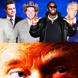 Donald Trump, Ted Nugent, Diddy, Vince McMahon, Ghislaine Maxwell, Jeffrey Epstein photo illustration