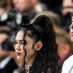 Grimes and Elon Musk.
