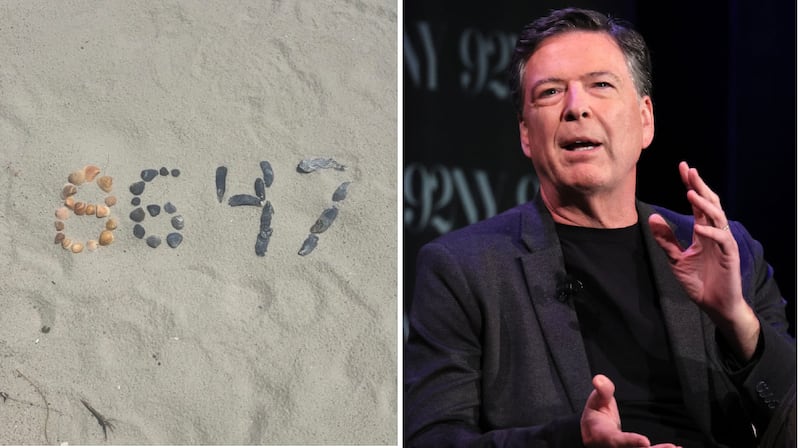 MAGAworld saw more than just seashells in a now-deleted Instagram post by James Comey.