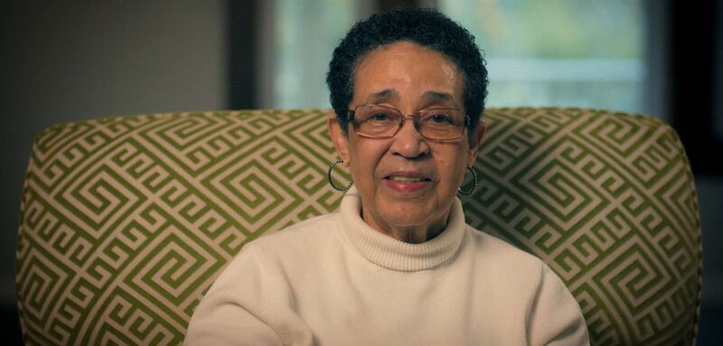 Sue Coleman in a still from the docuseries