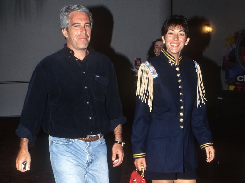 Ghislaine Maxwell and Jeffrey Epstein