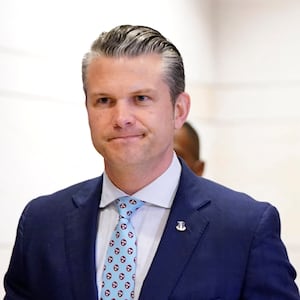 U.S. Defense Secretary Pete Hegseth arrives prior to a closed briefing on Iran for members of the House of Representatives on Capitol Hill in Washington, D.C., U.S., June 27, 2025. REUTERS/Elizabeth Frantz