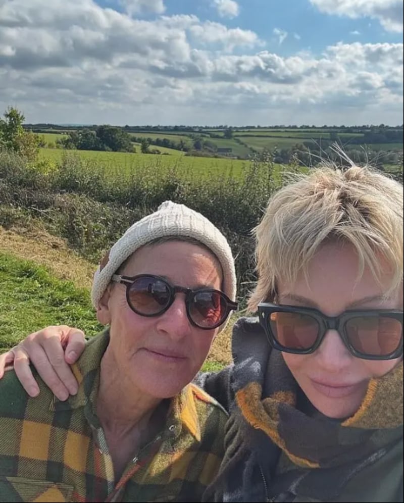 Ellen and Portia De Rossi