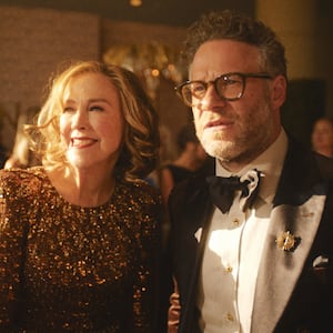 Catherine O’Hara and Seth Rogen in The Studio.