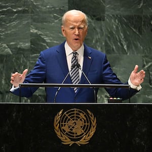 President Joe Biden addresses the United Nations General Assembly