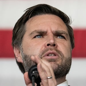 Republican vice presidential nominee Senator JD Vance.