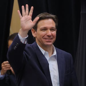 Republican presidential candidate and Florida Governor Ron DeSantis