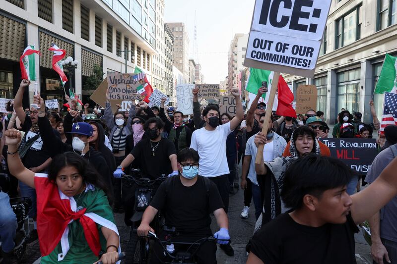 Trump offered no evidence for his claim that demonstrators were being paid.