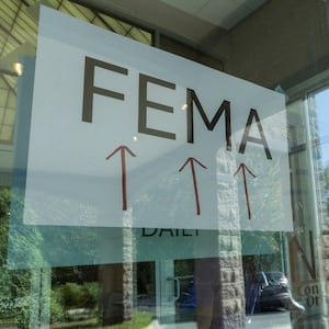 FEMA station in North Carolina