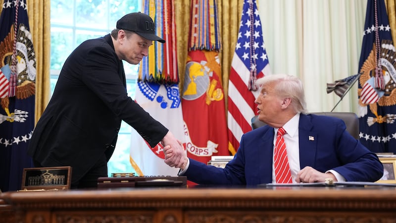 Elon Musk called himself Donald Trump's "first buddy" before their rift.