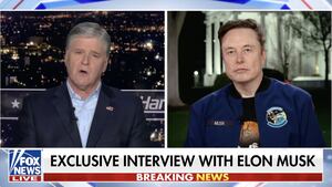 Sean Hannity and Elon Musk