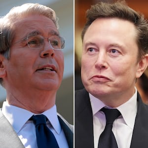 Scott Bessent and Elon Musk