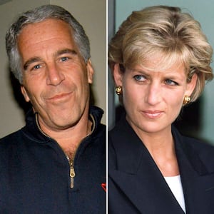 Jeffrey Epstein and Princess Diana