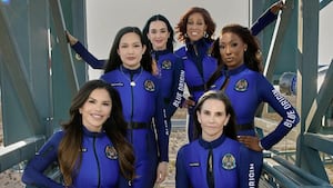 Blue Origin's all-women space crew.