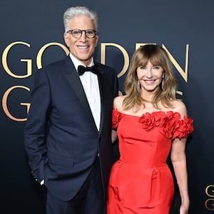 Ted Danson and Mary Steenburgen on the red carpet of the Golden Gala in 2024.
