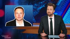 Jordan Klepper talking about Elon Musk