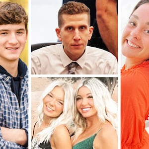 Ethan Chapin, Bryan Kohberger, Kaylee Goncalves, Madison Mogen, and Xana Kernodle.