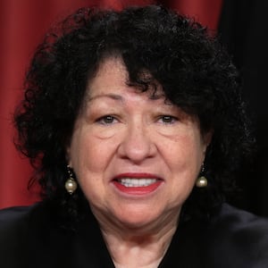 United States Supreme Court Associate Justice Sonia Sotomayor.