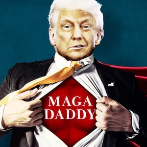 Trump as MAGA Daddy